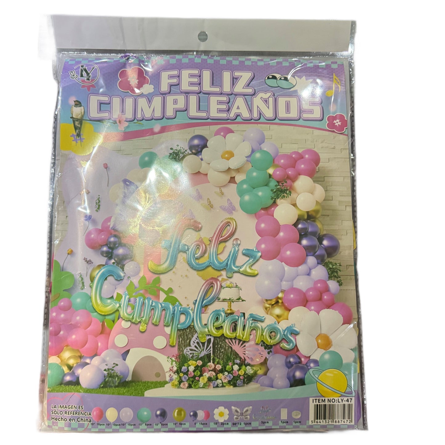 Set de Decoración de Globos-temático.